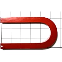Los mejores  - PREMIUM Super Strong imán de herradura- U- acero- 5 1-2 &quot-x 3 1-8&quot-